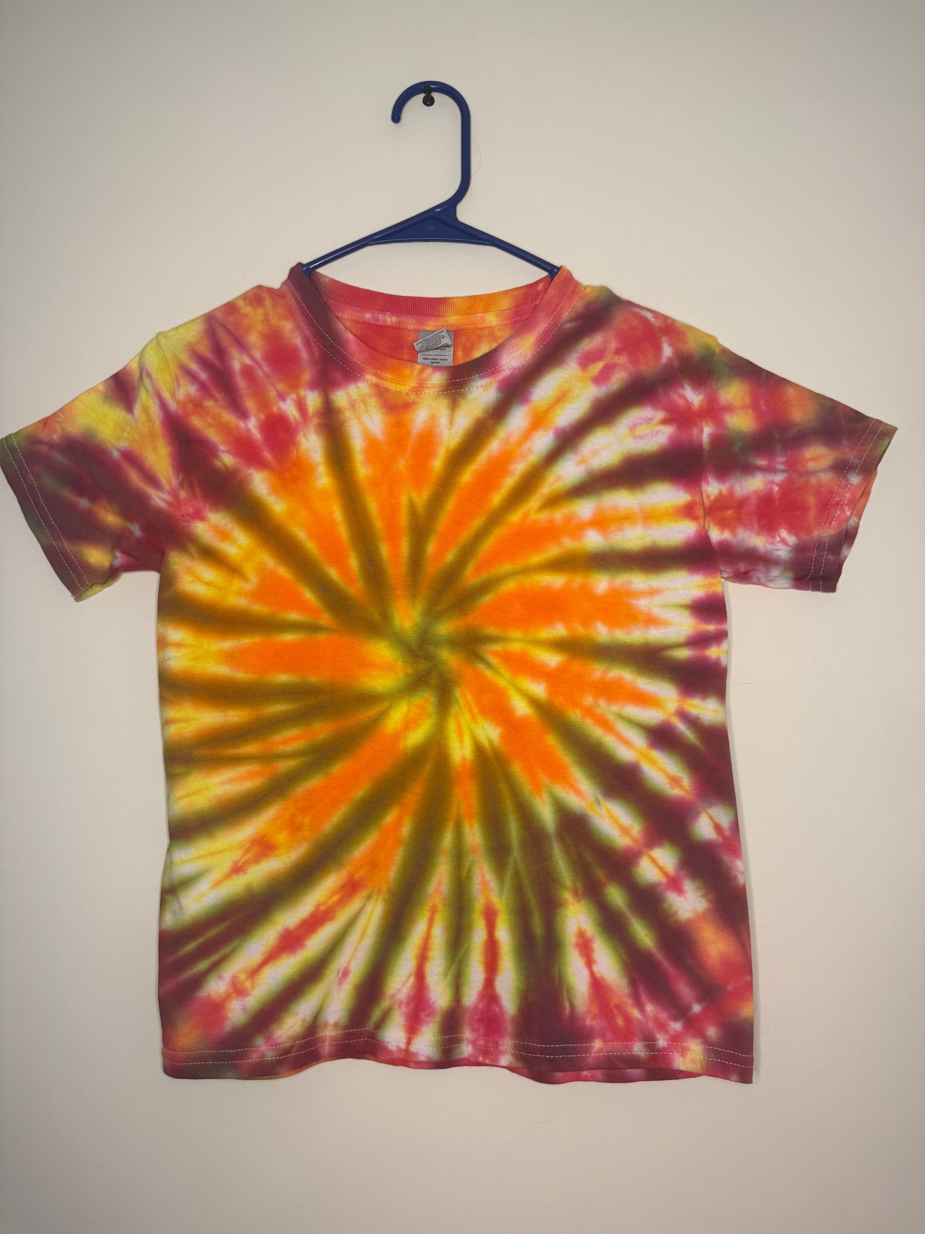 Youth Small Tie Dye T Shirt